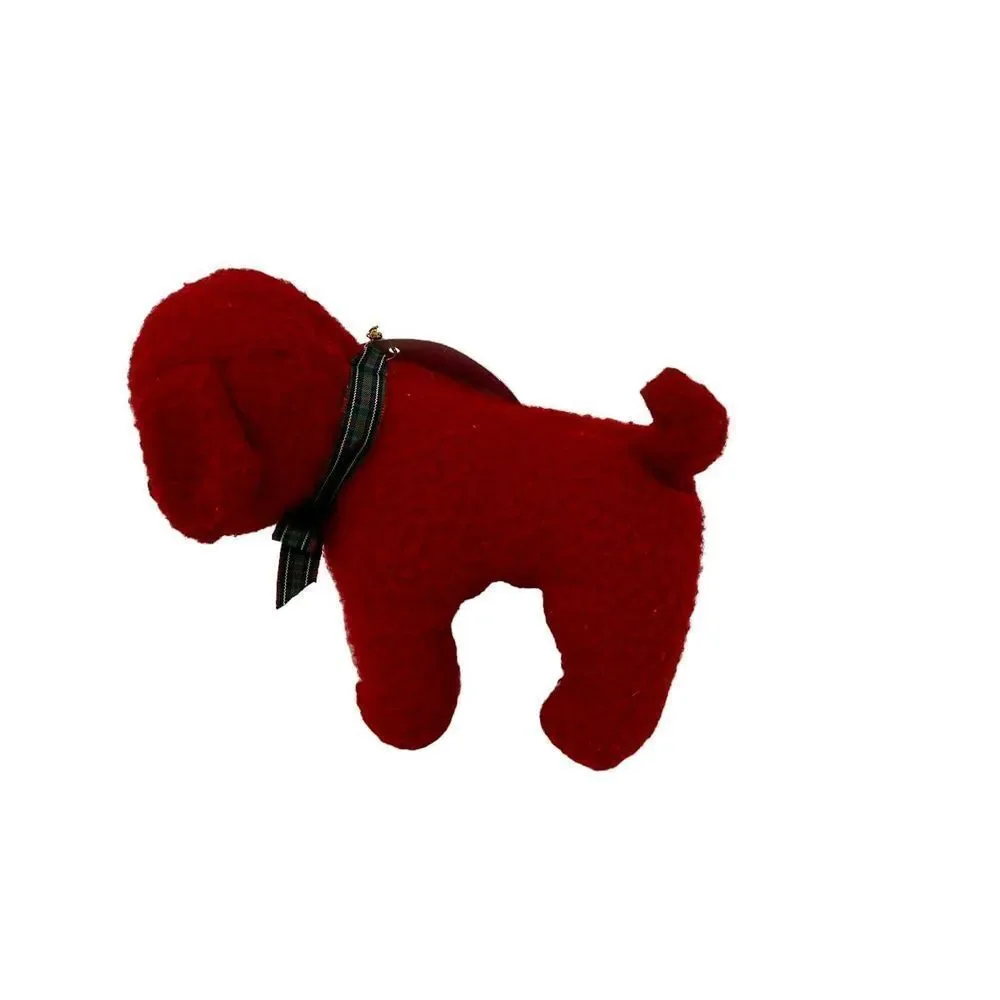 NWT Old Navy Red Puppy Dog Plush Stuffed Animal‎ Stocking Stuffer Magic 5”